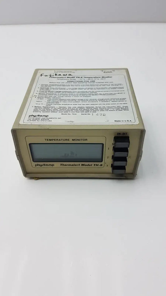 Physitemp Temperature Monitor Thermalert Model TH-8 Temperature Monitor, second-hand product photo 1