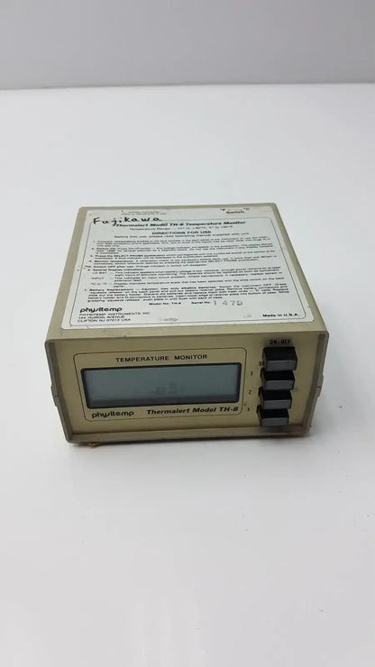 Physitemp Temperature Monitor Thermalert Model TH-8 Temperature Monitor, second-hand product photo 9