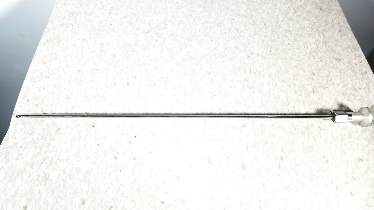 Silver pilling 50-4010 90 degree arthroscope with long slender metallic shaft and threaded connector for reuse medical use