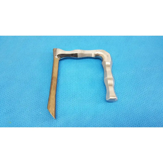 Pilling 522010 Holinger Adult Anterior Commissure Laryngoscope w/ Light Carrier Laryngoscope, second-hand product photo 1