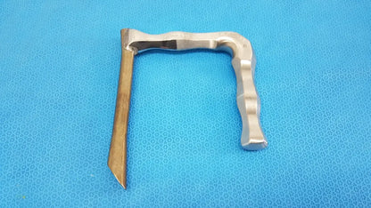 Pilling 522010 Holinger Adult Anterior Commissure Laryngoscope w/ Light Carrier Laryngoscope, second-hand product photo 1