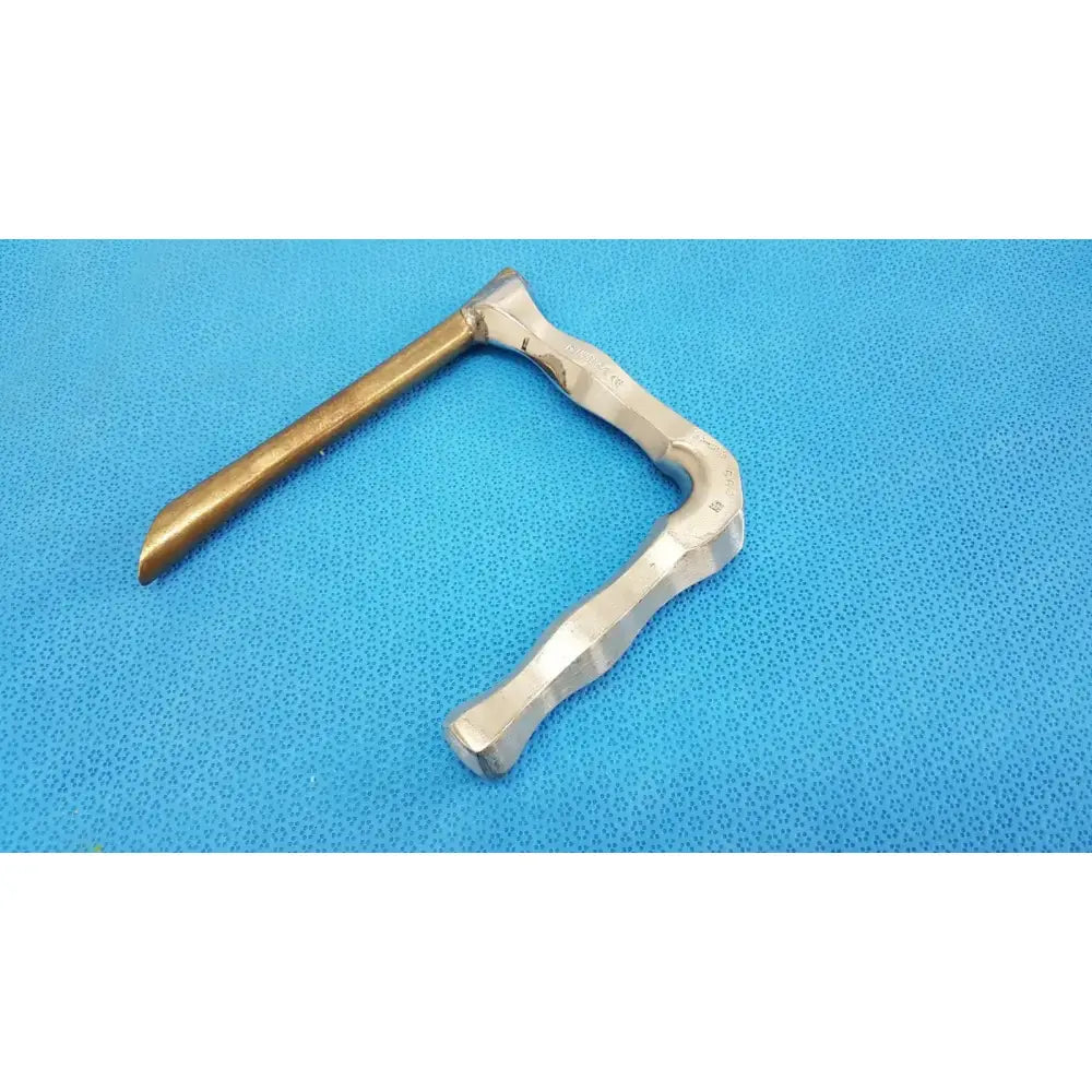 Pilling 522010 Holinger Adult Anterior Commissure Laryngoscope w/ Light Carrier Laryngoscope, second-hand product photo 5