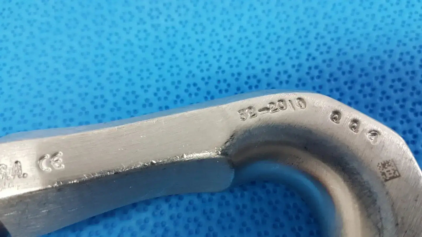 Pilling 522010 Holinger Adult Anterior Commissure Laryngoscope w/ Light Carrier Laryngoscope, second-hand product photo 4