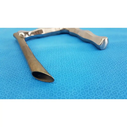 Pilling 522010 Holinger Adult Anterior Commissure Laryngoscope w/ Light Carrier Laryngoscope, second-hand product photo 3