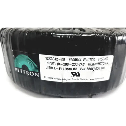 PLITRON Toroidal Transformer MPN 12X3042-05, 0-230 VAC Toroidal Transformer, second-hand product photo 1