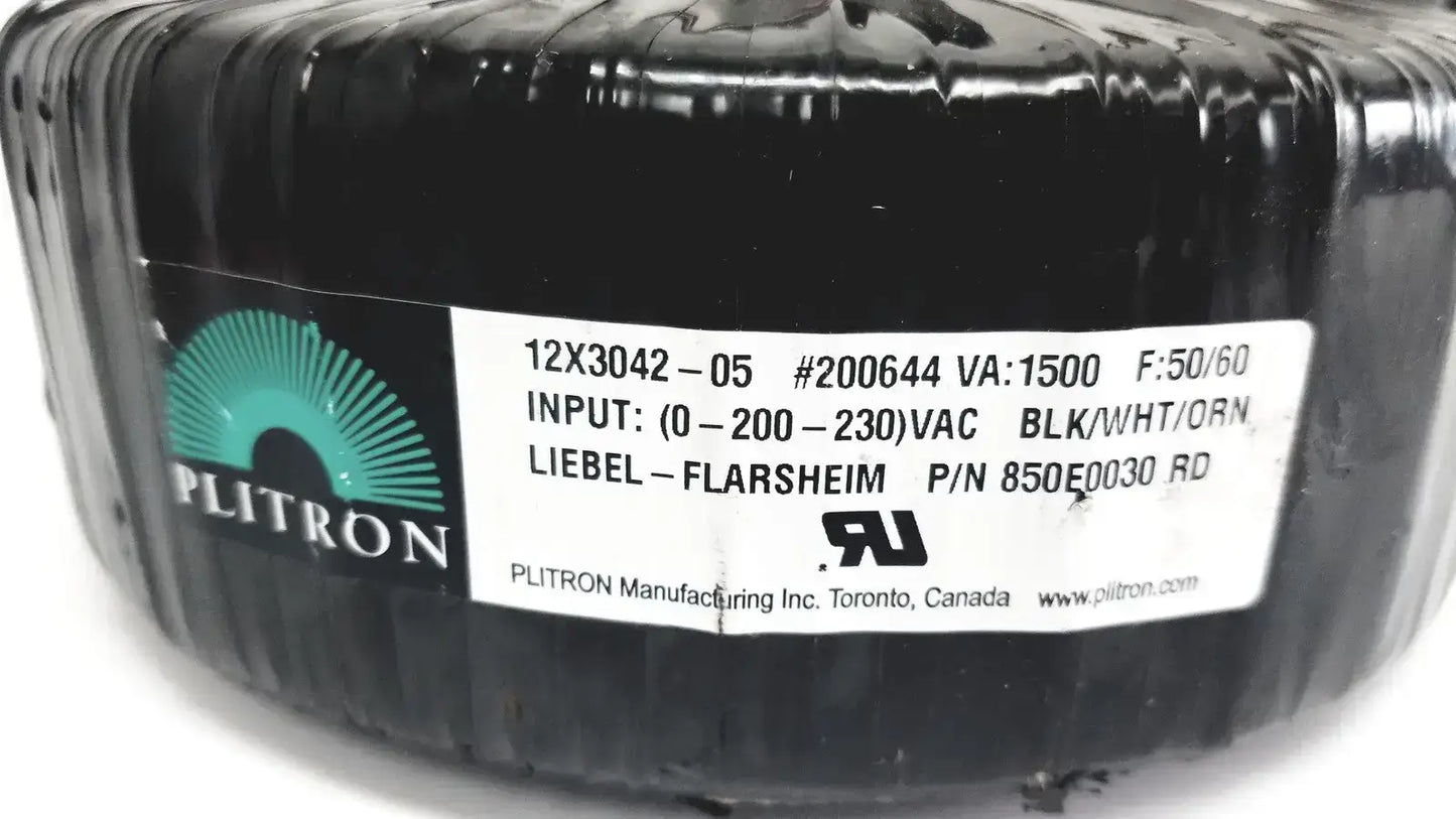 PLITRON Toroidal Transformer MPN 12X3042-05, 0-230 VAC Toroidal Transformer, second-hand product photo 1