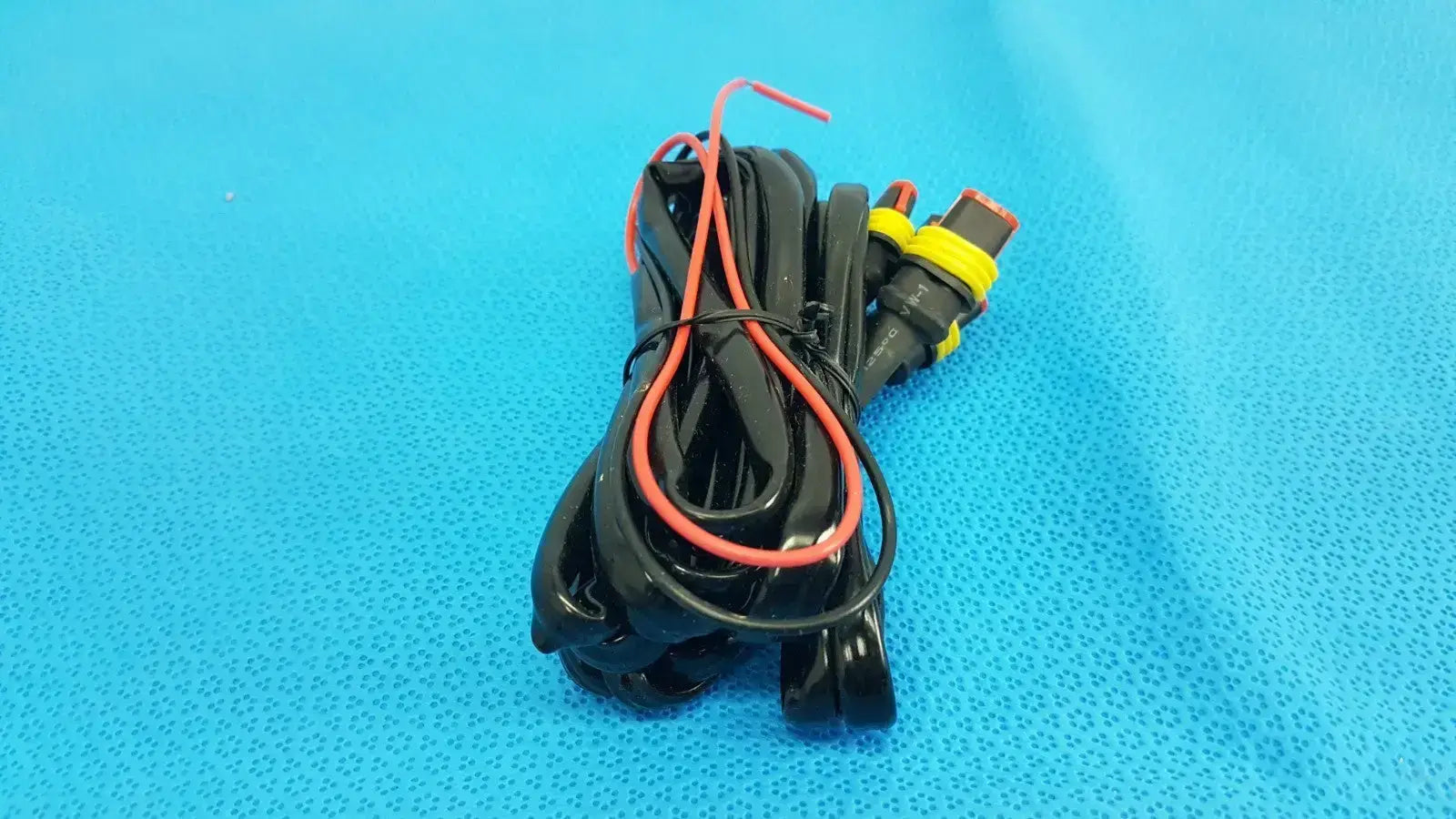 Generic Plug & Play 6.5ft Grille Light Extension Wire H11 Harness Wire Connector Wiring Harness, second-hand product photo 4