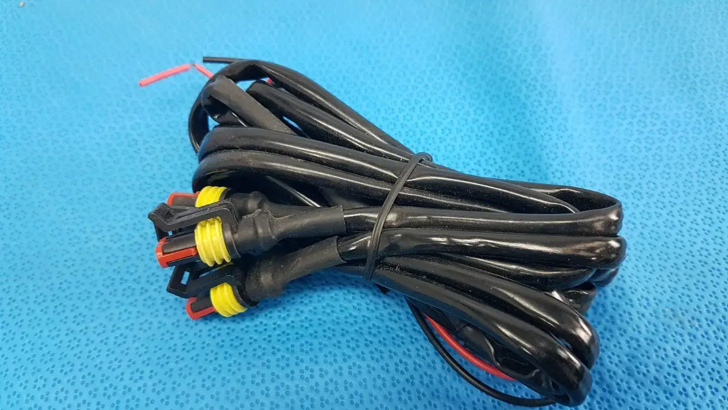 Generic Plug & Play 6.5ft Grille Light Extension Wire H11 Harness Wire Connector Wiring Harness, second-hand product photo 6