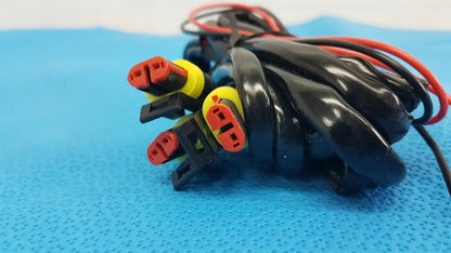 Generic Plug & Play 6.5ft Grille Light Extension Wire H11 Harness Wire Connector Wiring Harness, second-hand product photo 2