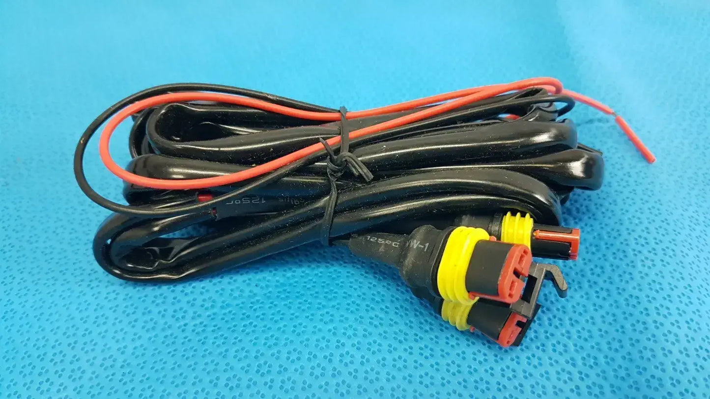 Generic Plug & Play 6.5ft Grille Light Extension Wire H11 Harness Wire Connector Wiring Harness, second-hand product photo 1