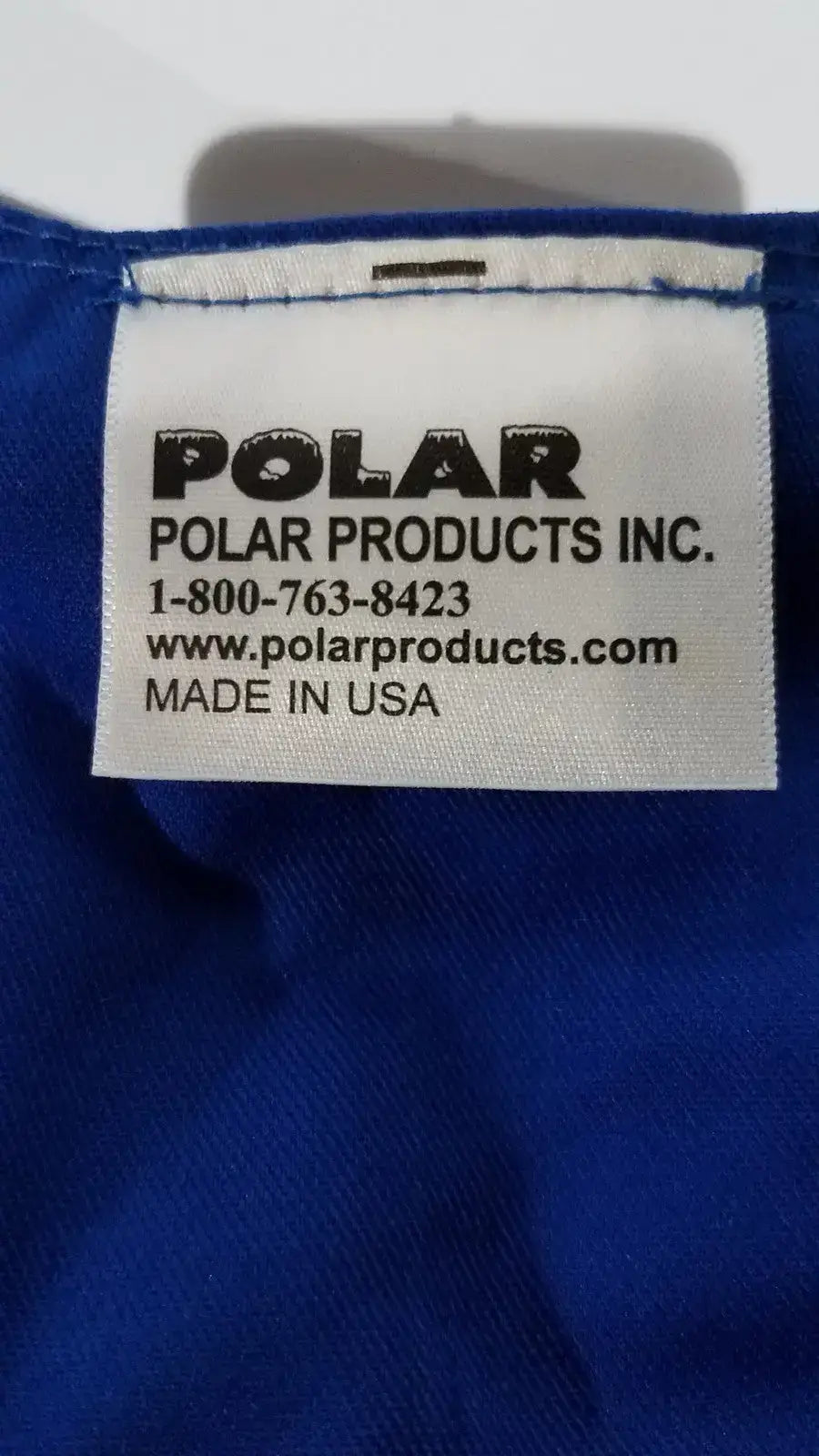 POLAR Adjustable Zipper Cooling Vest with (5-12) Kool Max® Packs 4.5" x 6" Cooling Vest, second-hand product photo 3