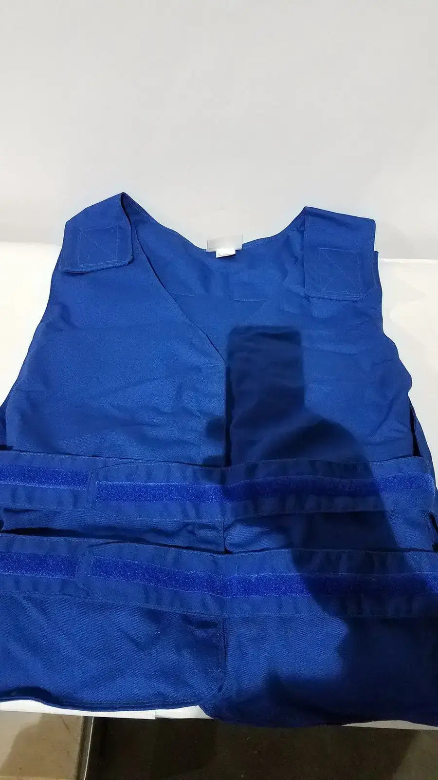 POLAR Adjustable Zipper Cooling Vest with (5-12) Kool Max® Packs 4.5" x 6" Cooling Vest, second-hand product photo 4