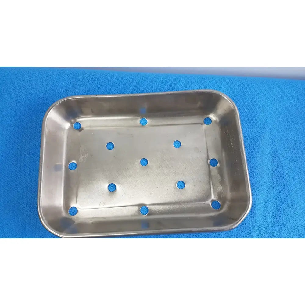 Reuse Medical Polar Ware Stainless Steel Instrument Tray Polished Utility Storage Organizer Sterilization Trays & Cases, second-hand product photo 1