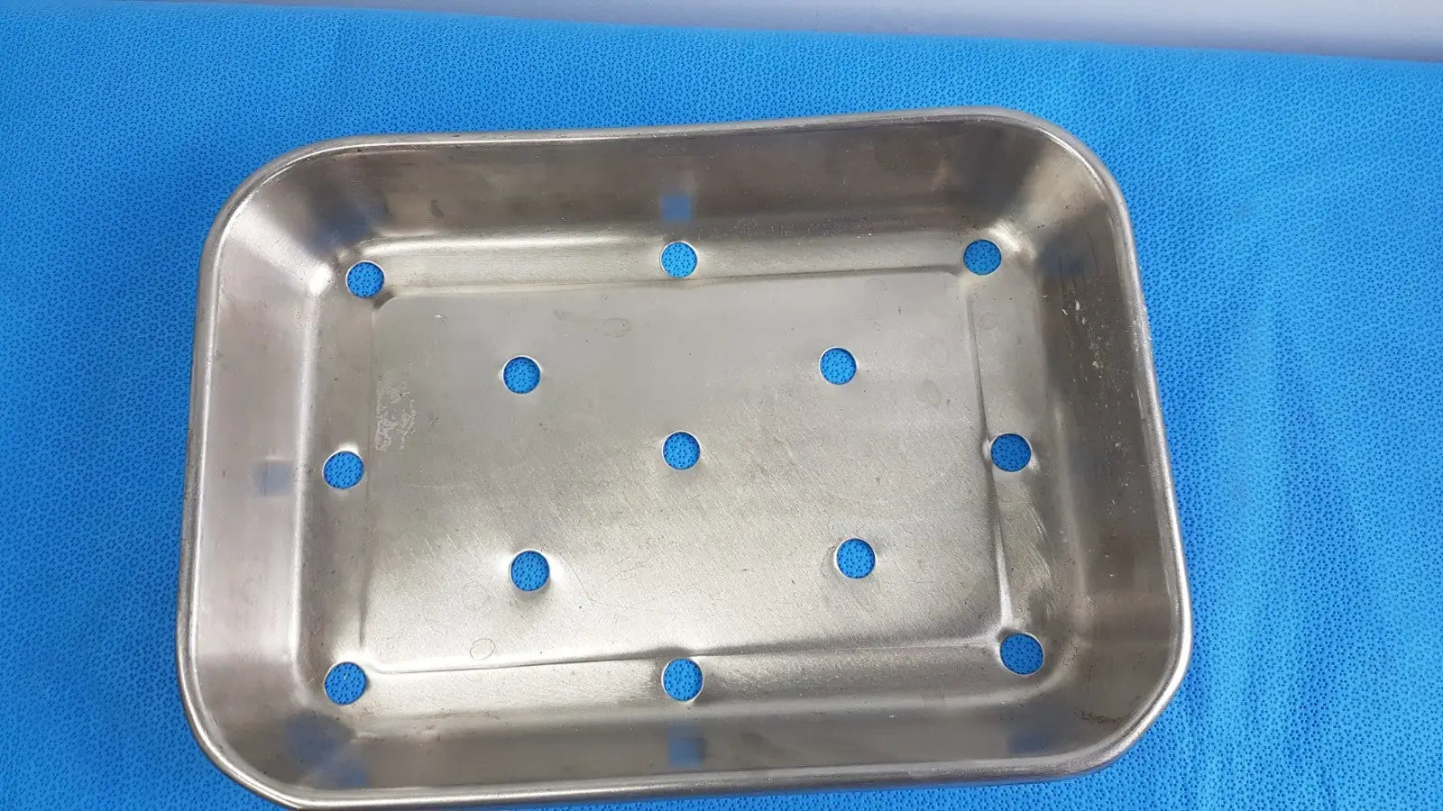 Reuse Medical Polar Ware Stainless Steel Instrument Tray Polished Utility Storage Organizer Sterilization Trays & Cases, second-hand product photo 1