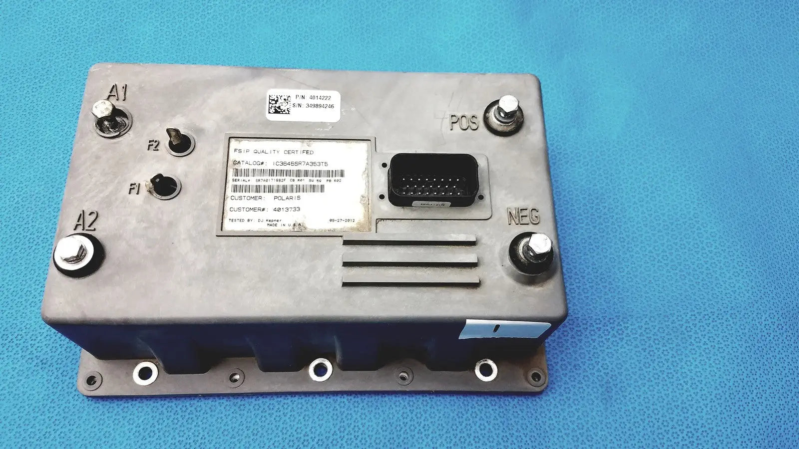 Reuse Medical Polaris Control Module ECU ECM Engine Control Unit 4014222 4013733 Centrifuge Tubes, second-hand product photo 1
