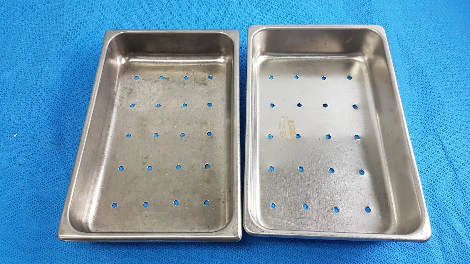Reuse Medical Polarware 1202 Dittmar Stainless Steel Surgical Instruments Tray — lot of 2 Surgical & Orthopedic Instruments, second-hand product photo 1