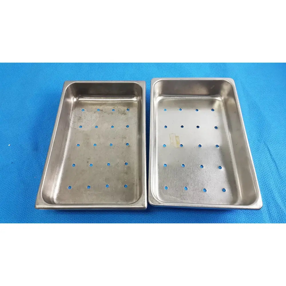 Reuse Medical Polarware 1202 Dittmar Stainless Steel Surgical Instruments Tray — lot of 2 Surgical & Orthopedic Instruments, second-hand product photo 1