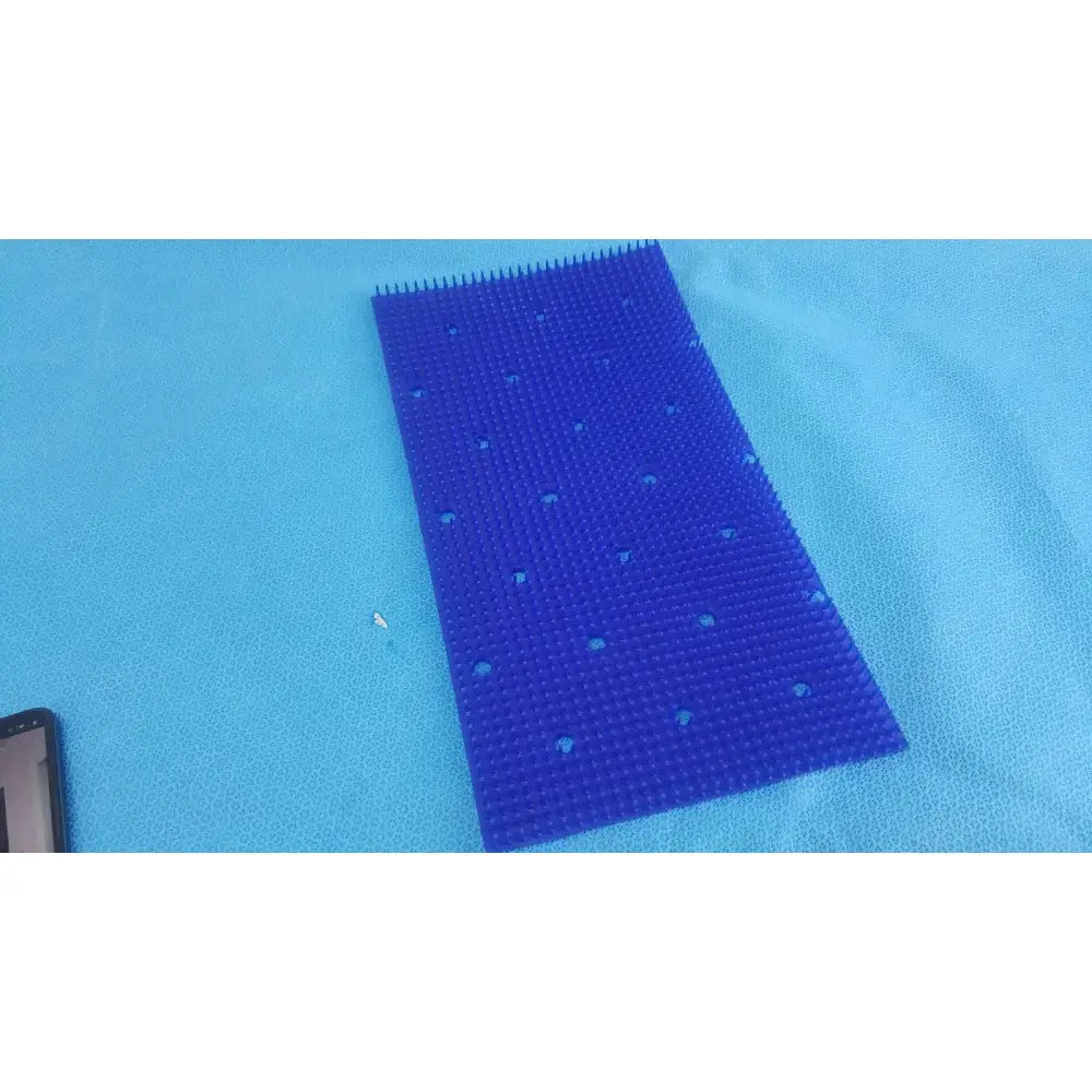 Reuse Medical PolyVac Blue Silicone Pin Sterilization Tray Mat Protective Liner Sterilization Trays & Cases, second-hand product photo 1