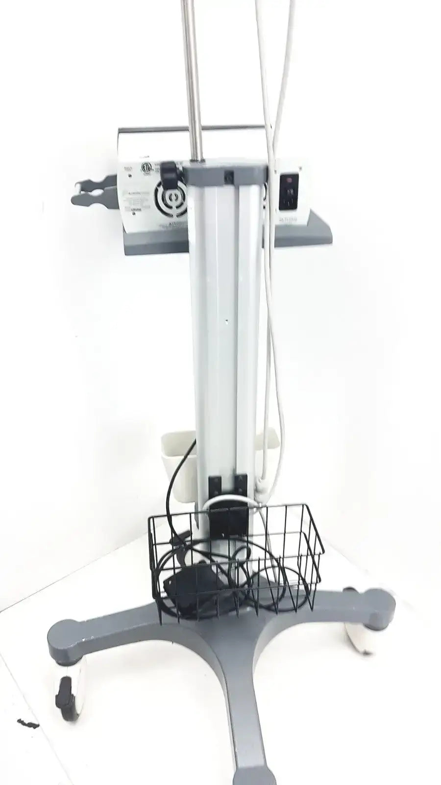 Arobella Portable Medical Infusion Pump Stand with Control Panel Infusion Pump Stand, second-hand product photo 2