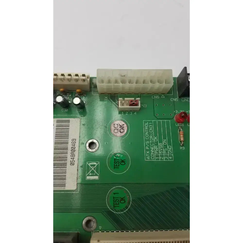Portwell PBP-06P3 Backplane, 0548A00469, 8930080F Backplane, second-hand product photo 6