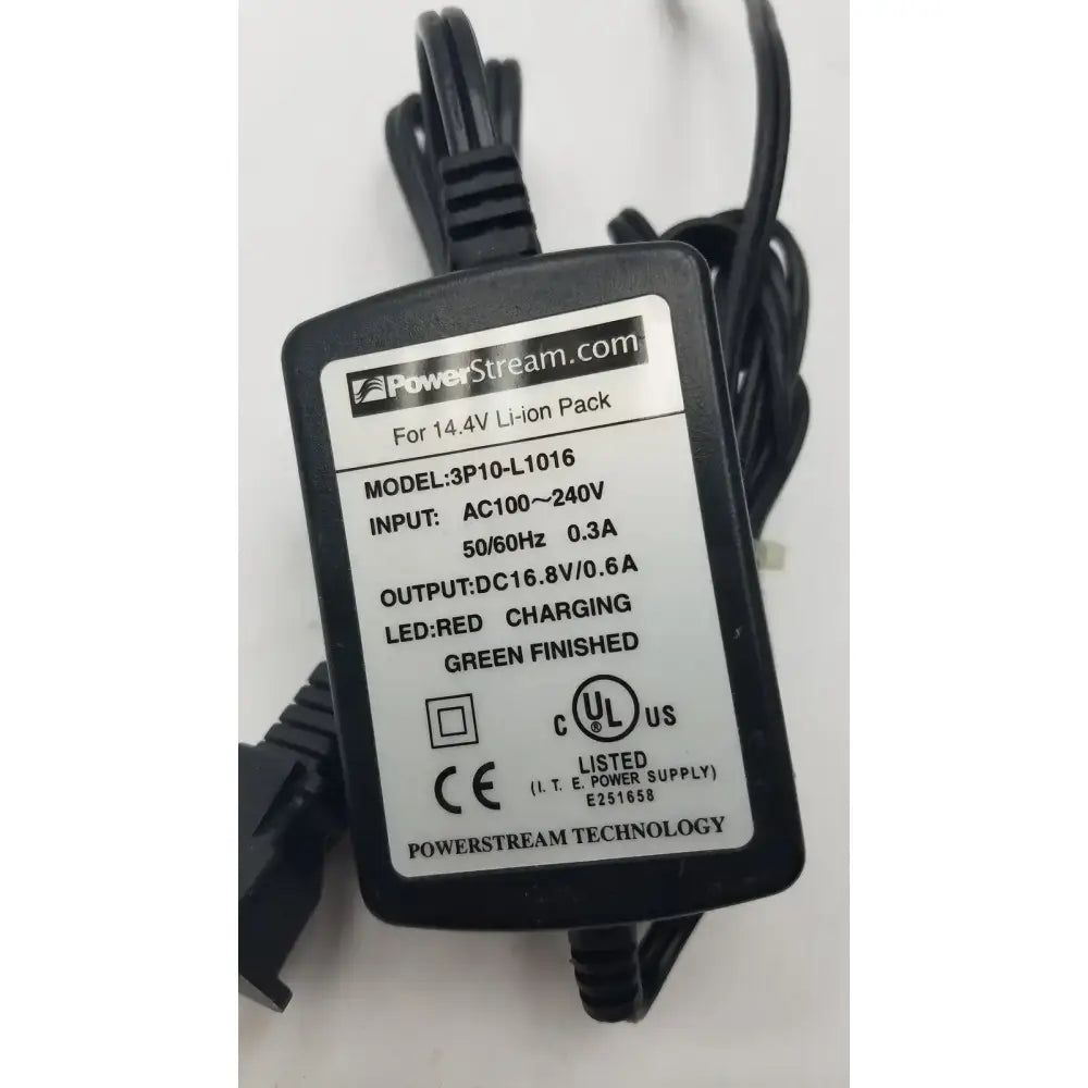 Thermo Scientific Power Stream 3P10-L1016 For 14.4V Li-ion Pack Battery Charger, second-hand product photo 3