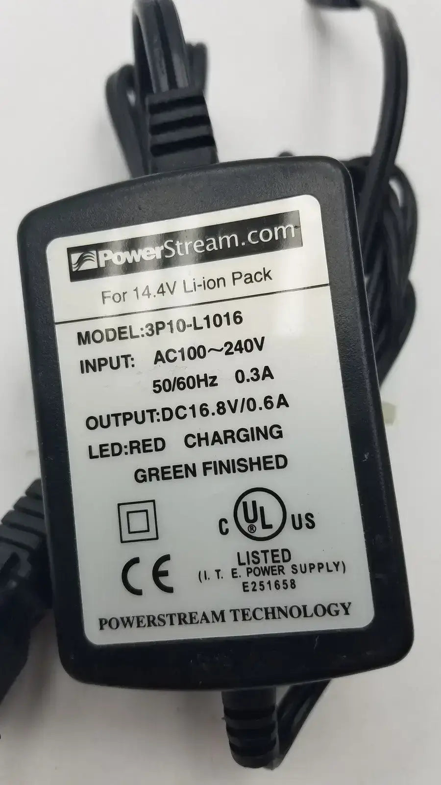 Thermo Scientific Power Stream 3P10-L1016 For 14.4V Li-ion Pack Battery Charger, second-hand product photo 4