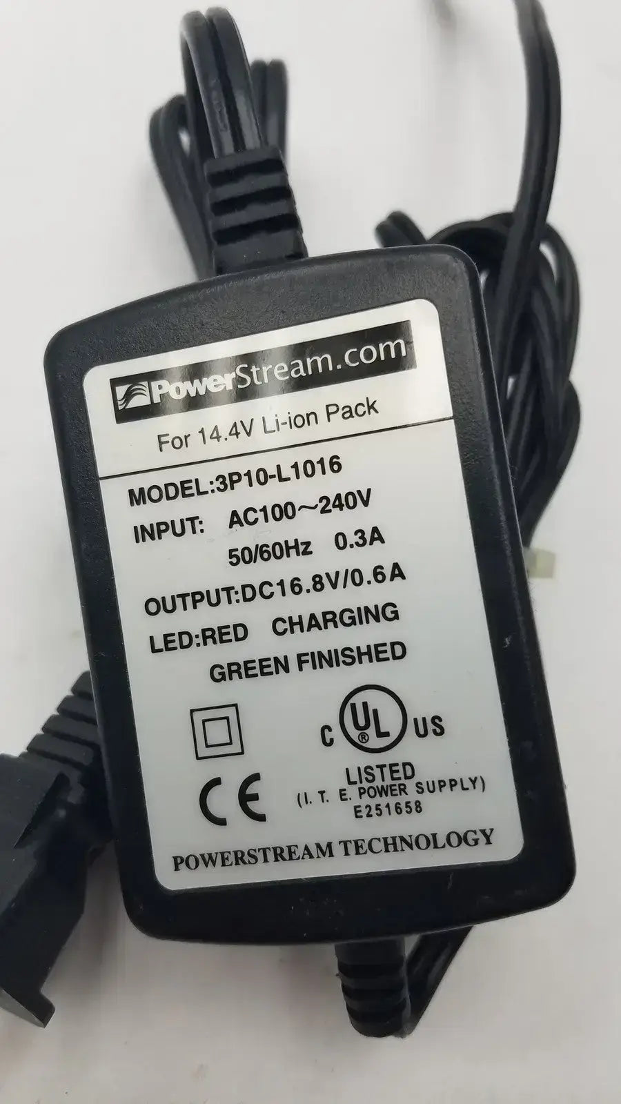 Thermo Scientific Power Stream 3P10-L1016 For 14.4V Li-ion Pack Battery Charger, second-hand product photo 3