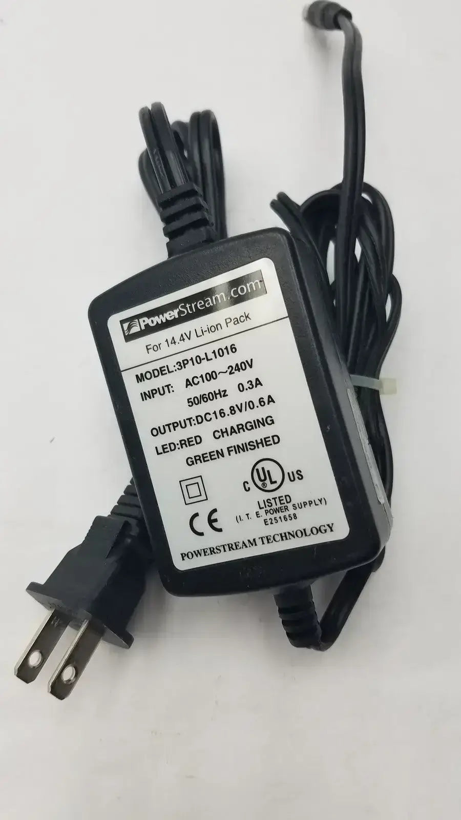 Thermo Scientific Power Stream 3P10-L1016 For 14.4V Li-ion Pack Battery Charger, second-hand product photo 2