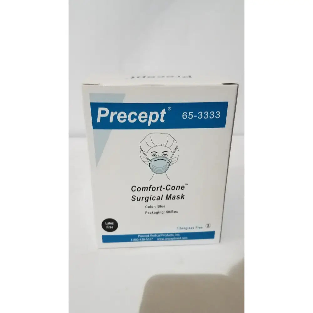 Reuse Medical Precept Cone-Style Face Mask – Blue – General Use Centrifuge Tubes, second-hand product photo 1