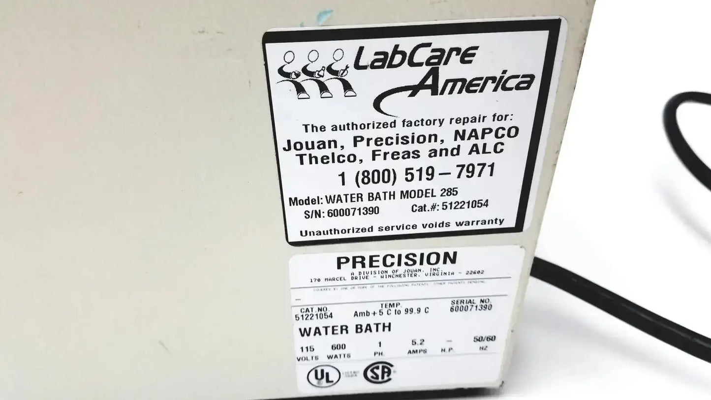Precision 51221050 Microprocessor Controlled Water Bath Laboratory Water Bath, second-hand product photo 3