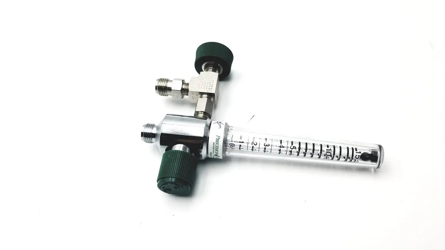 Reuse Medical Precision Medical Oxygen Flowmeter Max Flush Flow 60-80 LPM 1MFA Other Medical & Lab Equipment, second-hand product photo 1