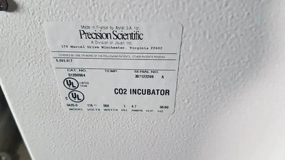 Napco Precision Napco Series 5425, 51200064 Co2 Incubator CO2 Incubator, as-is (for parts) product photo 19