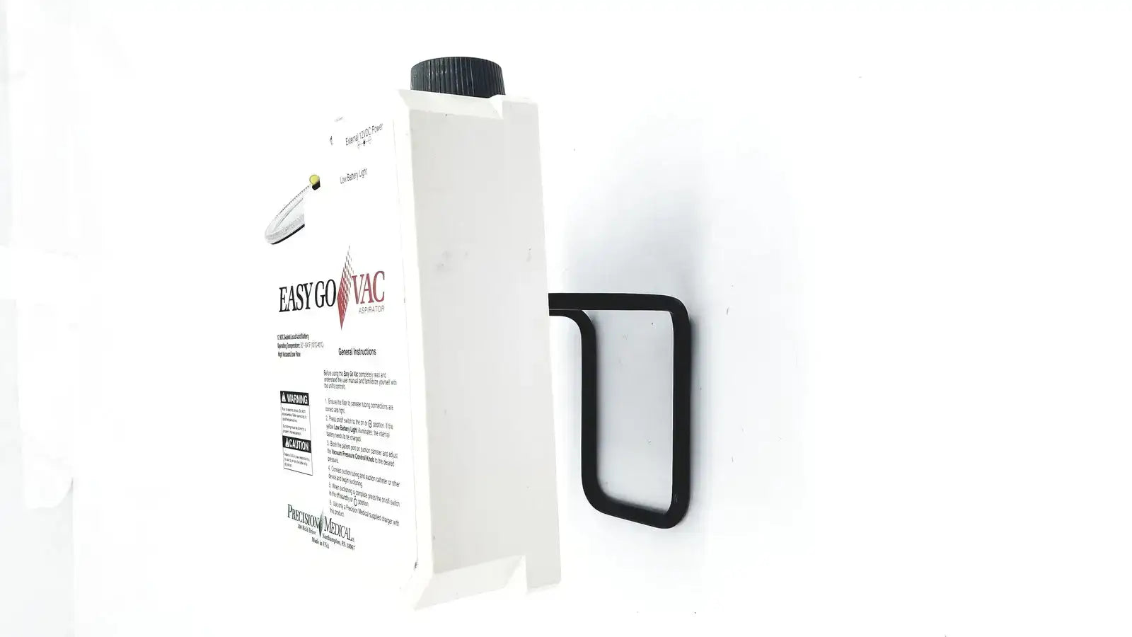 Precision PM65 Series EasyGo Vac Aspirator Portable Battery Operated Suction Portable Suction Aspirator, second-hand product photo 7