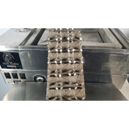 Brown textured egg tray with diamond pattern grid in precision scientific metabolic shaking incubator 66722