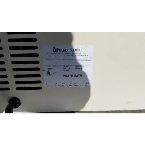 Precision Scientific Model 25 Reciprocal Shaking Bath 66800 Reciprocal Shaking Water Bath, second-hand product photo 7