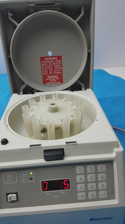 Hettich Haematokrit 200 & Baxter Immufuge II Benchtop Laboratory Centrifuge