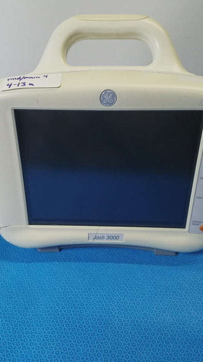 GE Medical Systems Dash 3000 Digital Patient Monitor