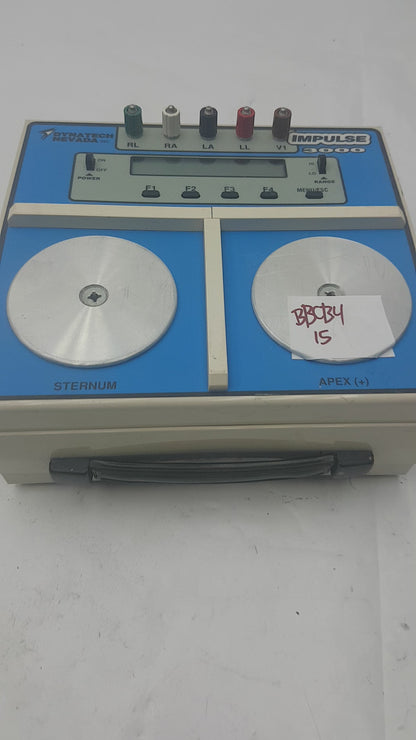 Dynatech Nevada Impulse 3000 Defibrillator Analyzer S/N 1346 - For Parts