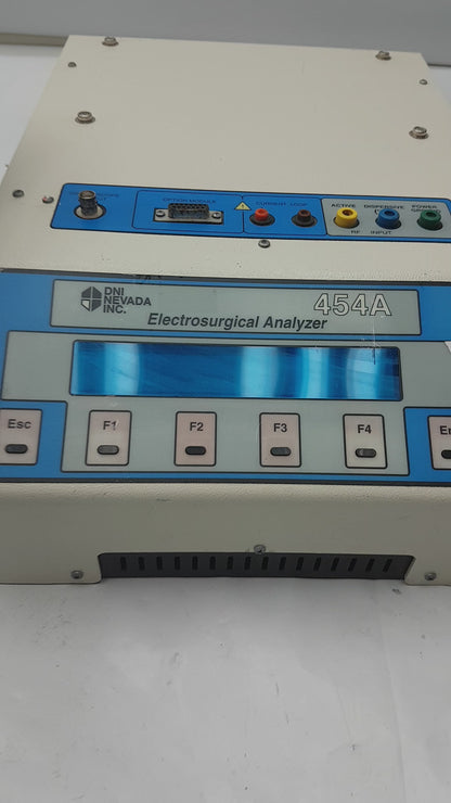 DNI Nevada 454A Electrosurgical Analyzer S/N 1398