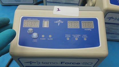 Lot of 5 Medline Hemo Force DVT Compression Pump Model MDS600SQ