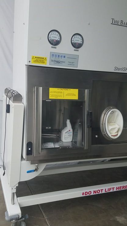Baker SS-600 SterilSHIELD Positive Pressure Isolator 115V S/N 94810