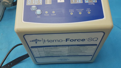 Lot of 5 Medline MDS600SQ Hemo Force SQ Sequential DVT Pump