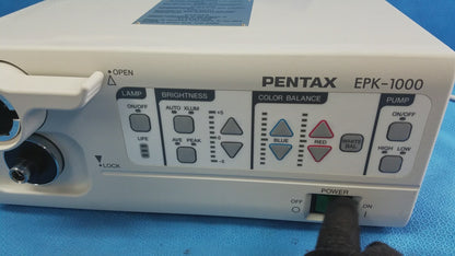 Pentax EPK-1000 Endoscopy Video Processor S/N UH015018
