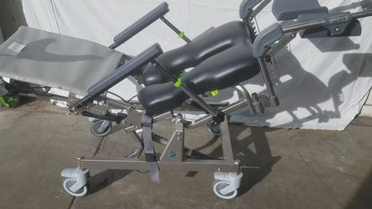 Raz Attendant Tilt Shower Commode Chair