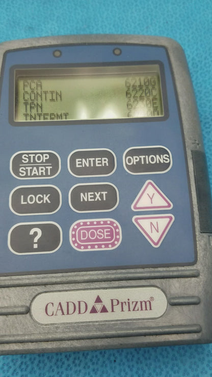 Smiths Medical 6100 Cadd Prizm Ambulatory Infusion Pump With Case Ref 21-8921-01