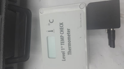 Smiths Medical HLTA-40 Level 1 Temp Check Calibration Thermometer With Case