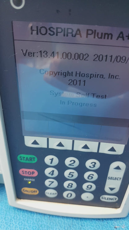 Lot of 2 Hospira Infusion pumps S/N 16013880