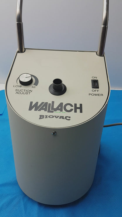 Wallach Biovac Quantum Series Smoke Evacuator Ref 909070