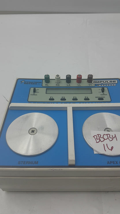 Dynatech Nevada Impulse 3000 Defibrillator Analyzer - For Parts