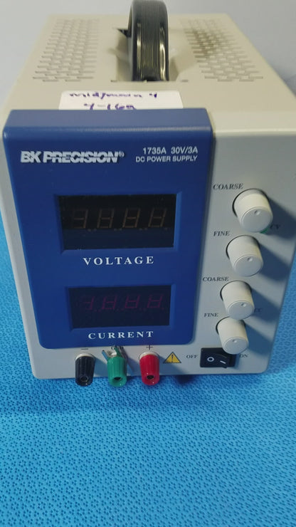 BK Precision 1735A 30V/3A Digital DC Power Supply Input 115V/60Hz